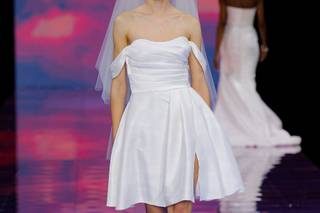 vestido de novia corto ideal como segundo vestido
