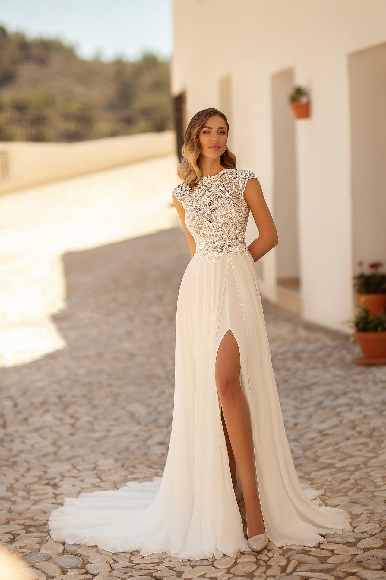 50 vestidos de novia estilo griego para lucir como una diosa