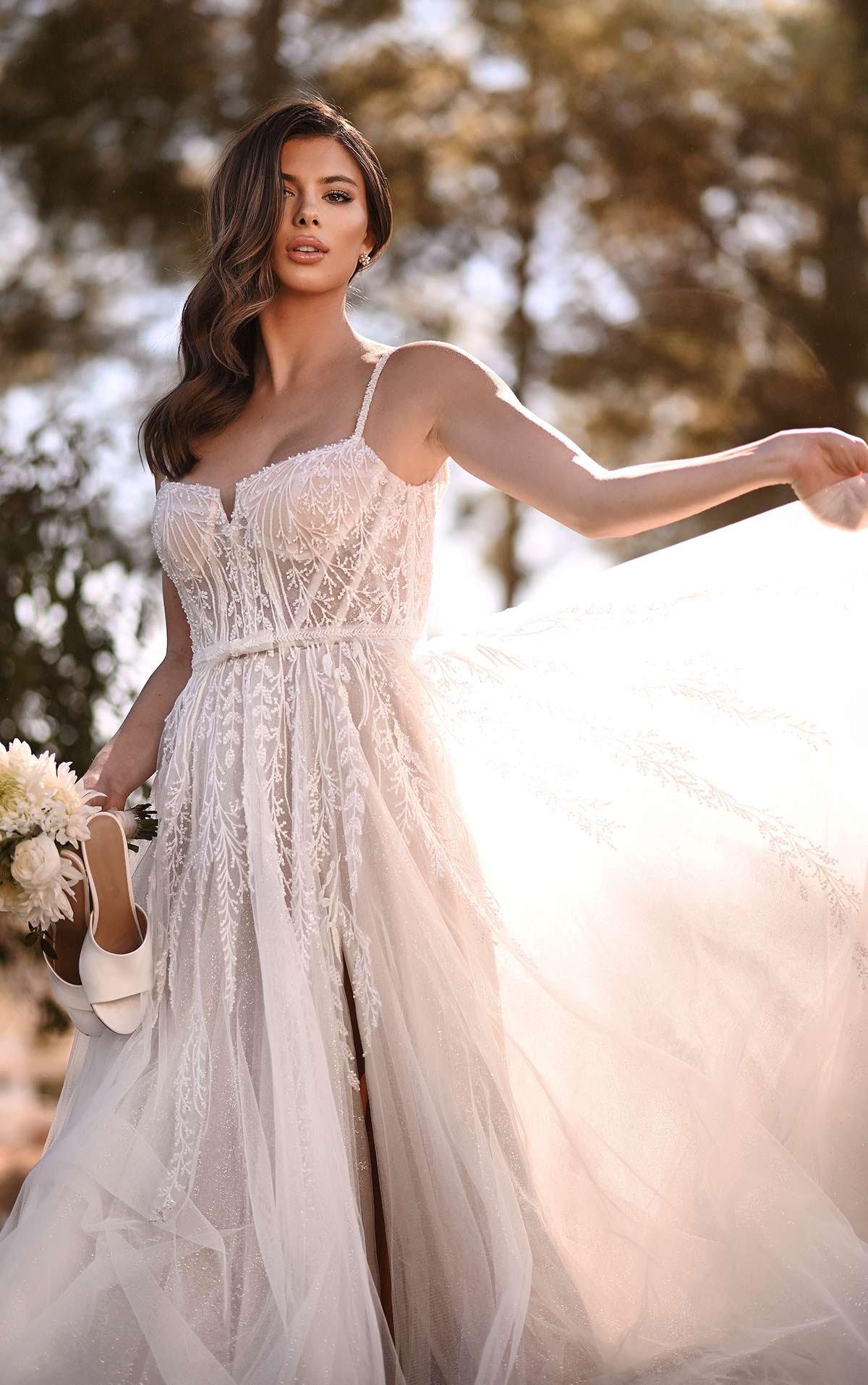 101 vestidos de novia con encaje 2023: ¡los modelos más bellos!