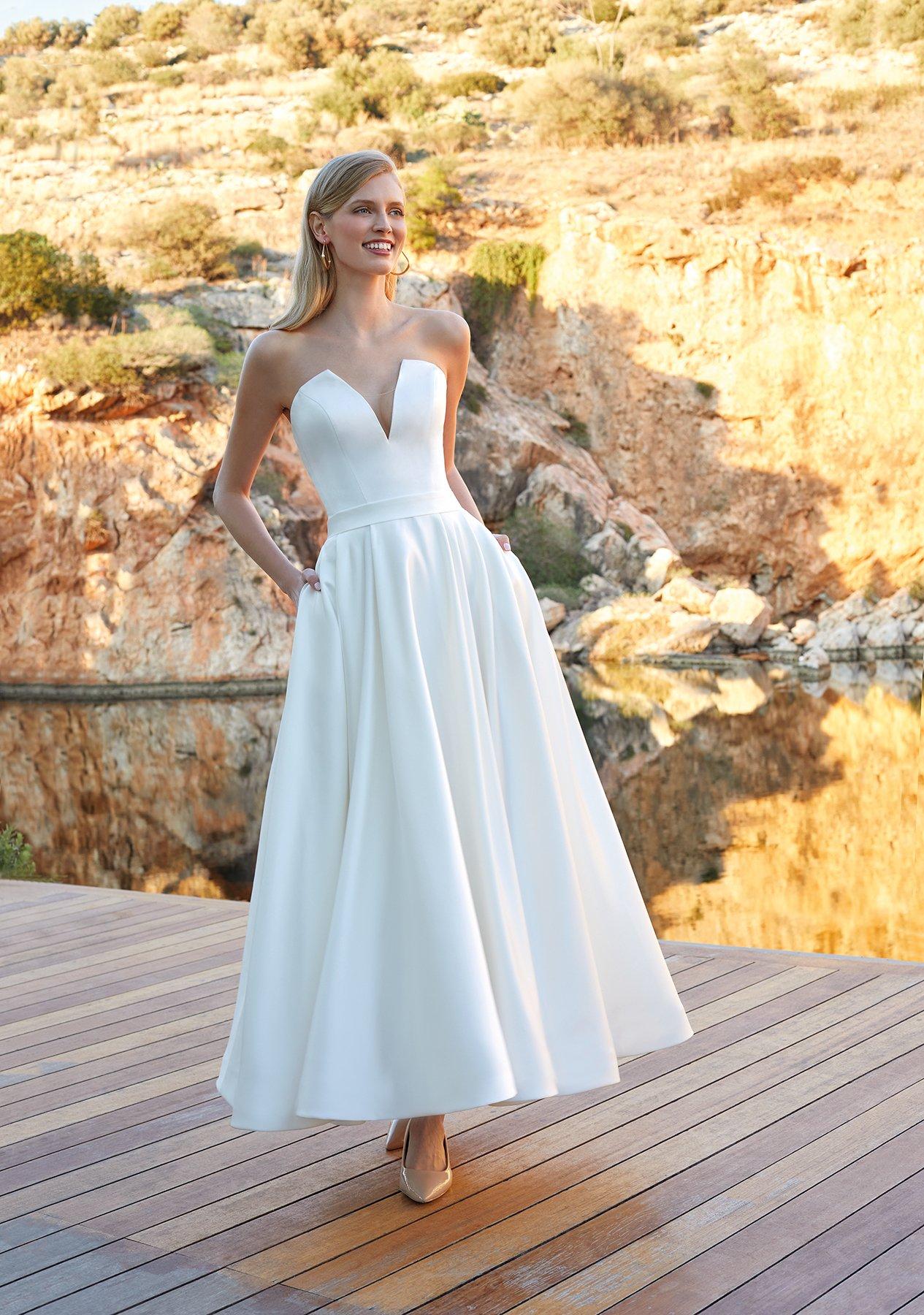101 vestidos de novia sencillos: ¡los modelos más espectaculares del 2023!