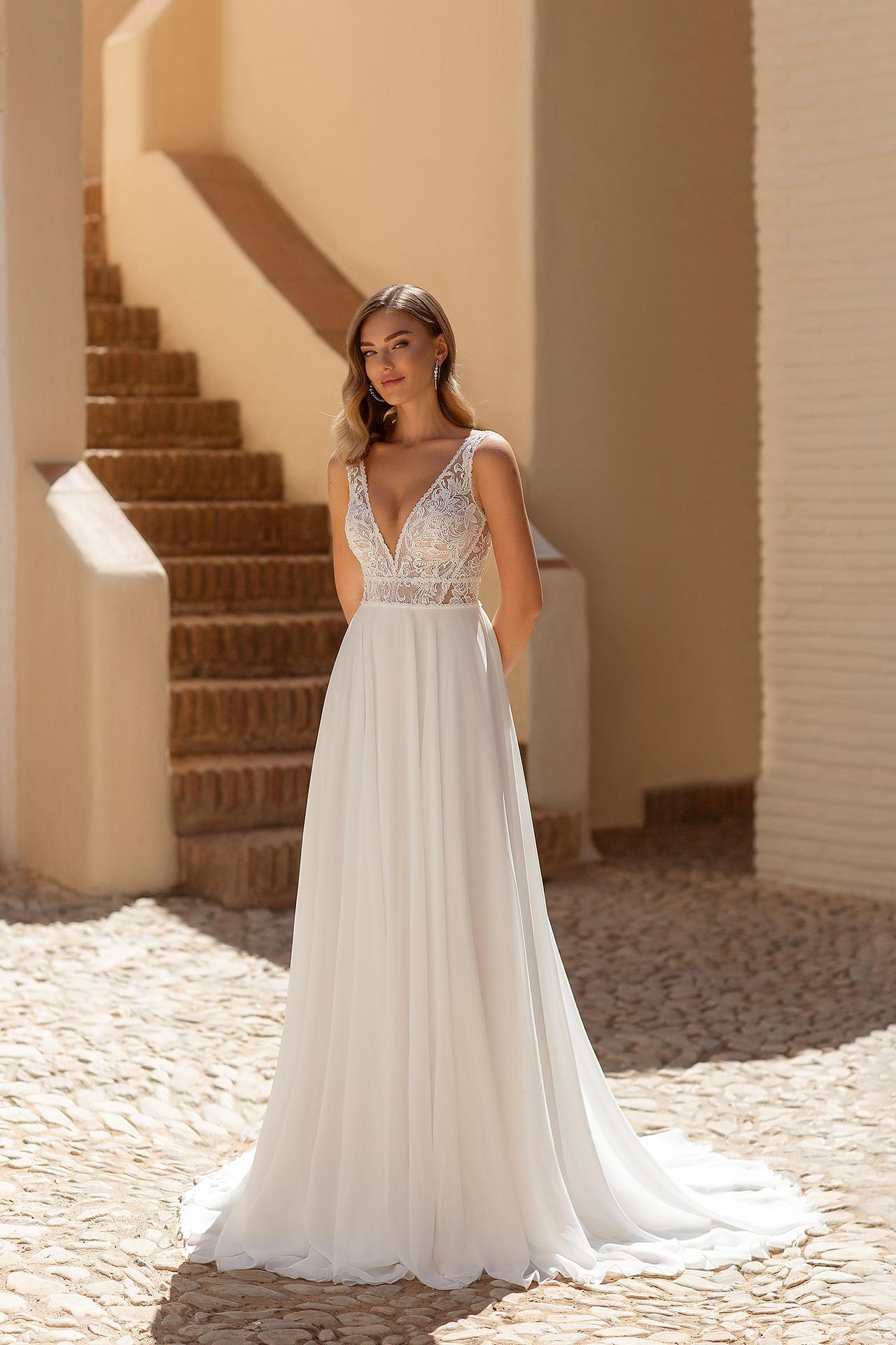 50 vestidos de novia estilo griego para lucir como una diosa