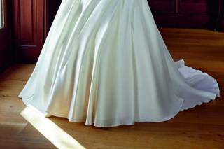 vestido de novia corte princesa elegante