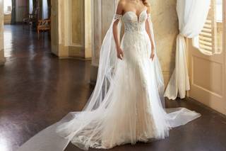 vestido de novia largo ideal como segundo vestido