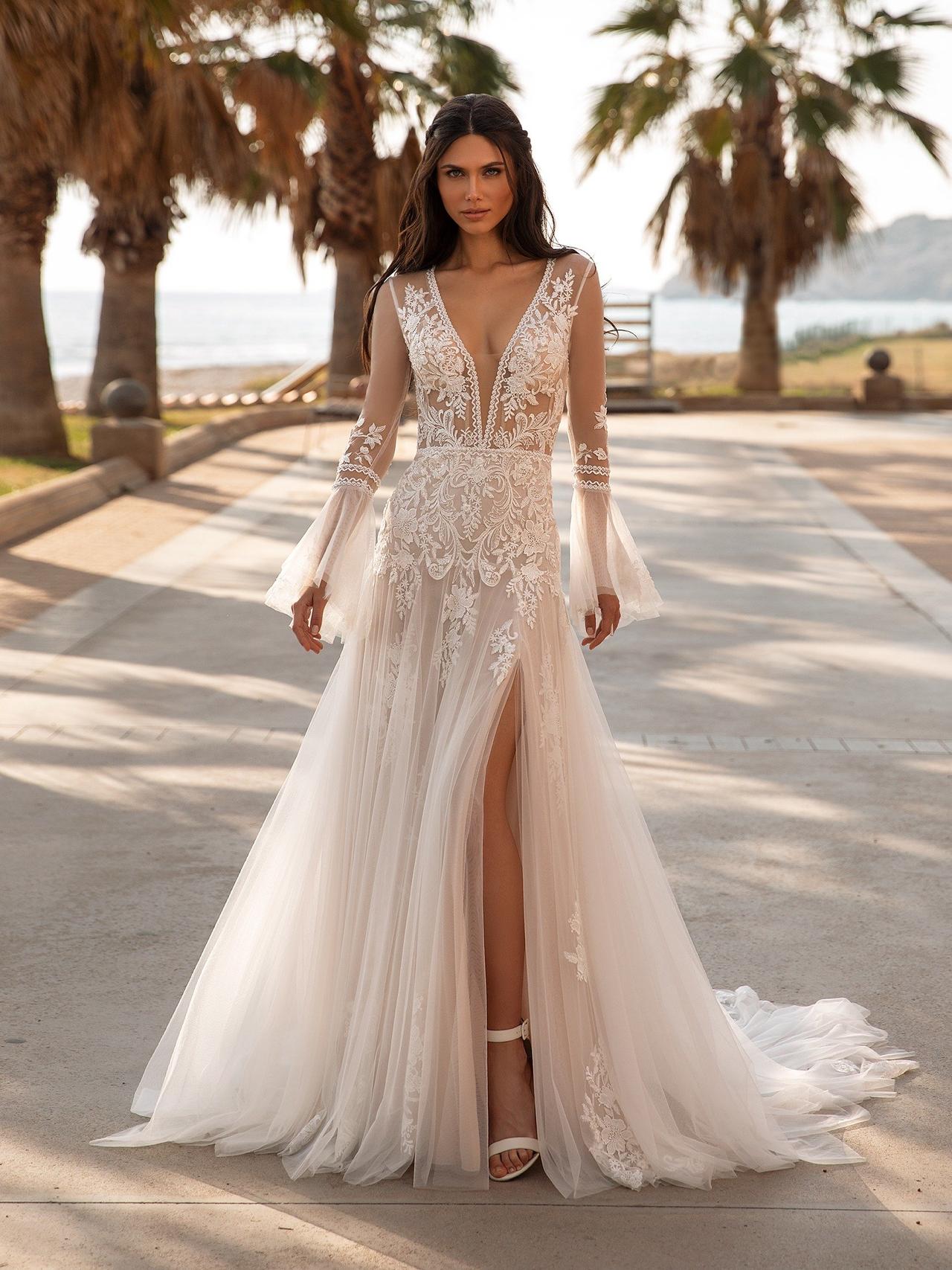 10 tendencias en vestidos de novia 2022, con un efecto WOW ¡absoluto!