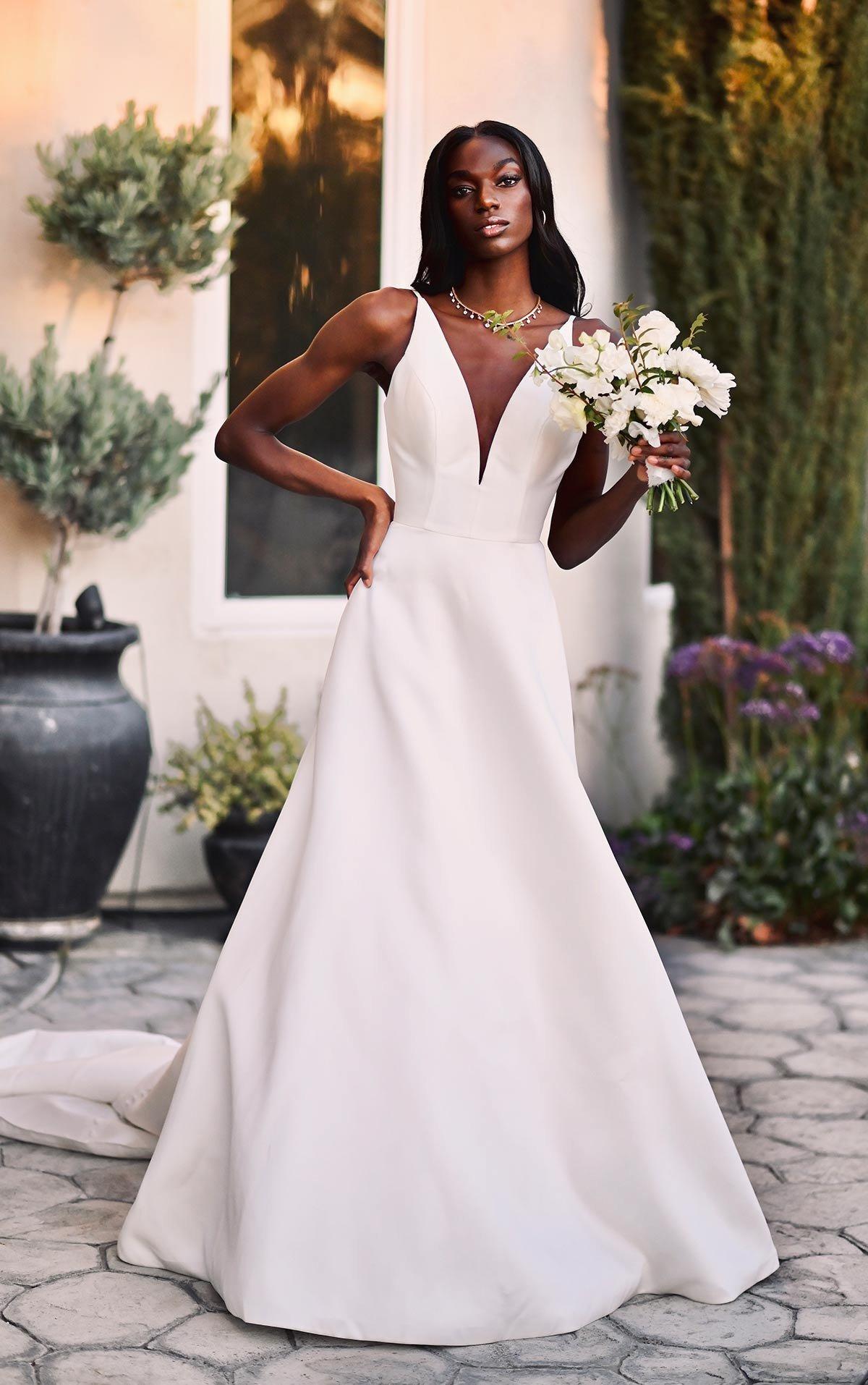 Ondas Príncipe mago Vestidos de novia civil: 101 diseños con efecto 'wow absoluto'