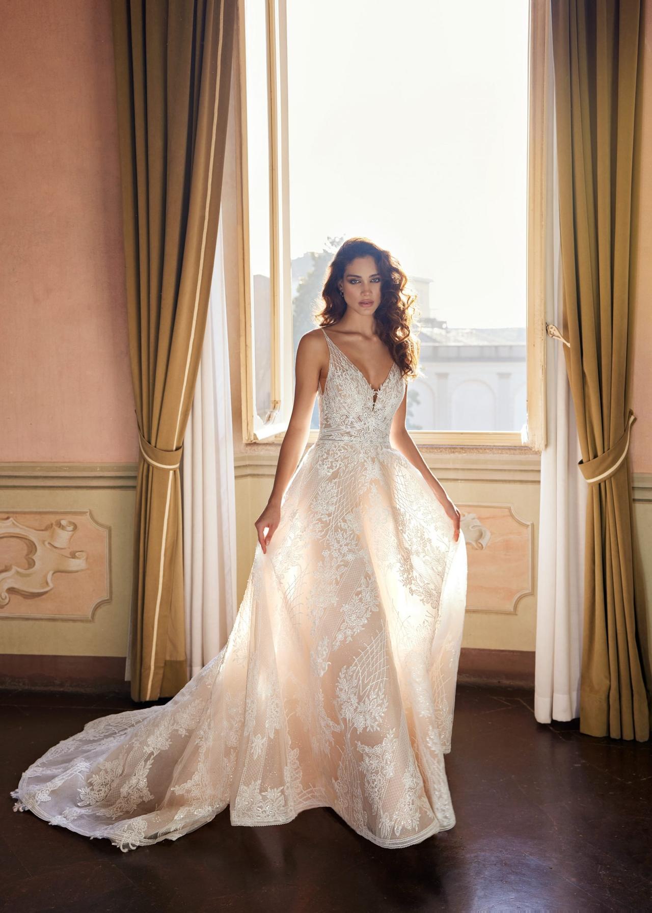 vestido de novia para boda en el campo