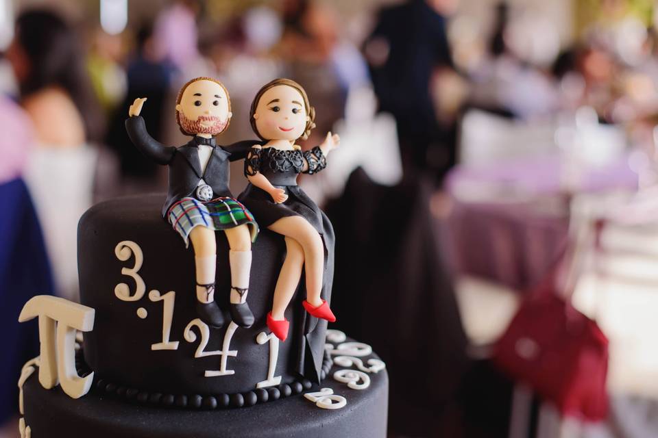 Con estos toppers su torta de matrimonio será la más chic ¡tendencias 2021!