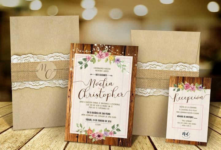 We love! El sello de lacre en las invitaciones de boda.