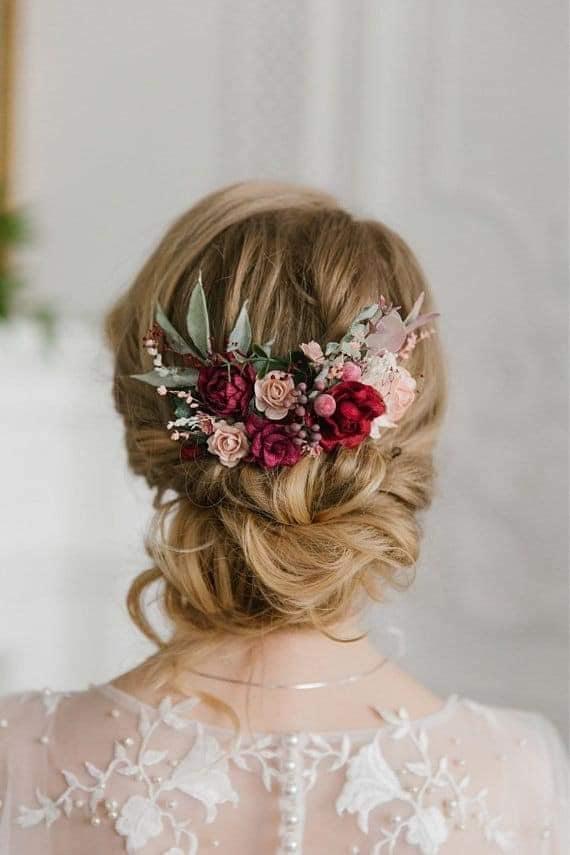 25 ideas de peinados de novia para boda civil (en cualquier estación)
