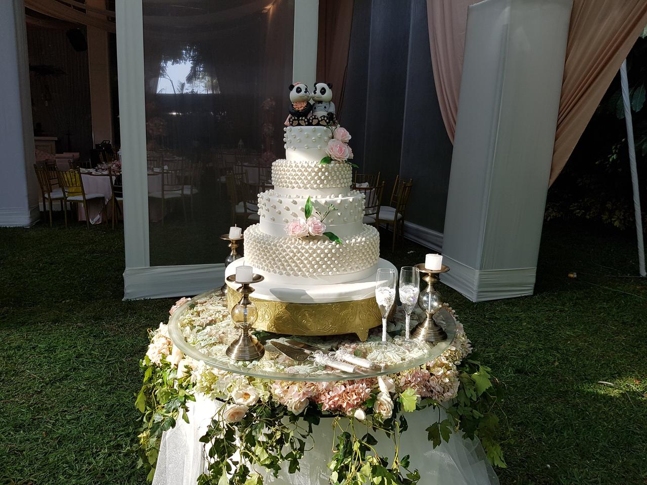 tortas de matrimonio elegantes
