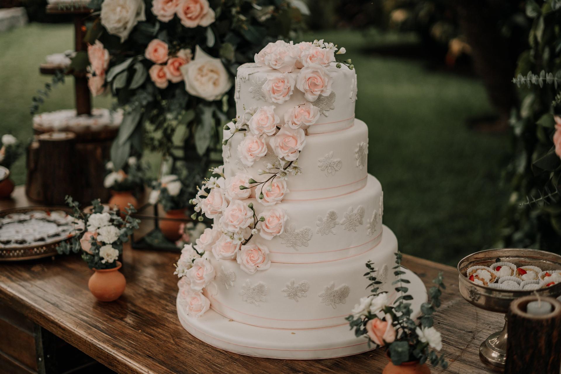 Tortas de matrimonio en masa elástica 55 propuestas deliciosas