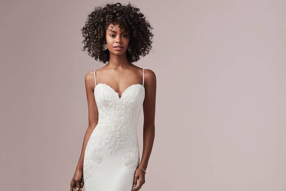 Vestidos de novia 2019 con escote corazón: 30 diseños románticos como tú