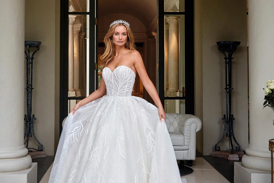 101 Vestidos De Novia Corte Princesa ¡los Diseños Más Bonitos Del 2023 