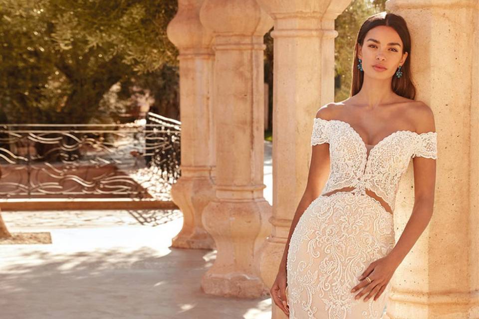 Las 6 tendencias en escotes 2021 que debes conocer antes de elegir tu vestido de novia