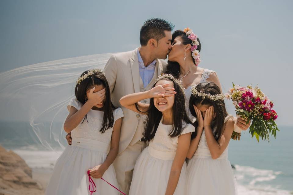 Matrimonio con hijos: 10 ideas (perfectas) para incluirlos en la celebración