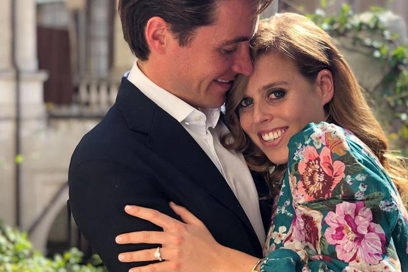 La princesa Beatrice de York se comprometió con Edoardo Mapelli