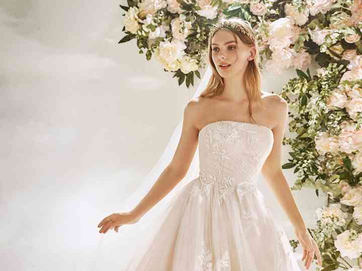 25 Vestidos De Novia 2020 Con Escote Strapless Coqueteria Al Descubierto