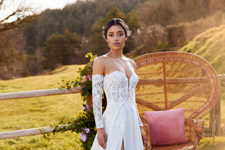 Vestidos de novia 2 en 1: los 60 mejores diseños de vestidos desmontables