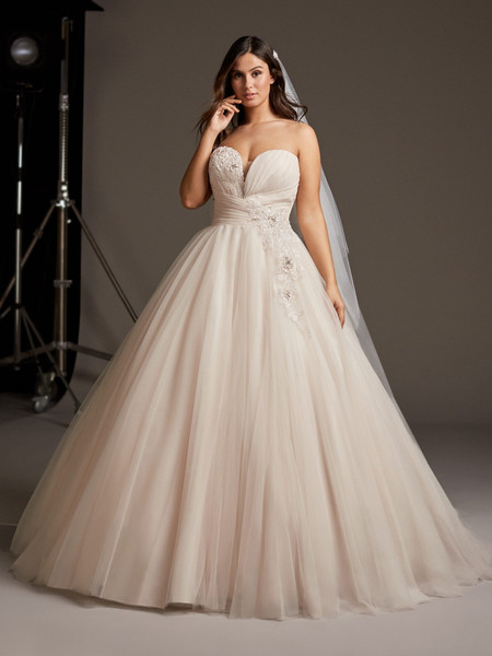 40 Vestidos Para Novias Curvy Tendencias 2020 Para La Mujer De Tallas Completas