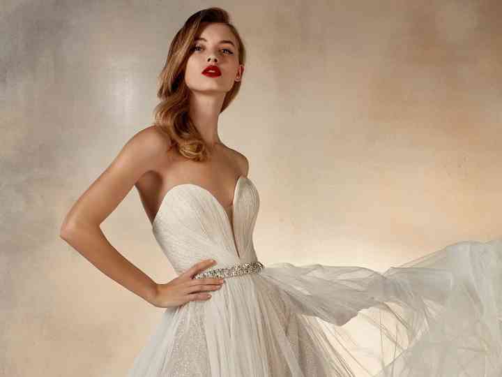 40 Vestidos De Novia Plisados Lo Mejor De La Temporada