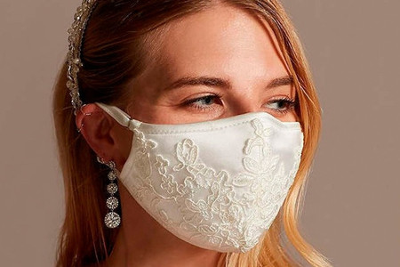 27 mascarillas de novia en todos los estilos: ¡Boda en tiempos del coronavirus!