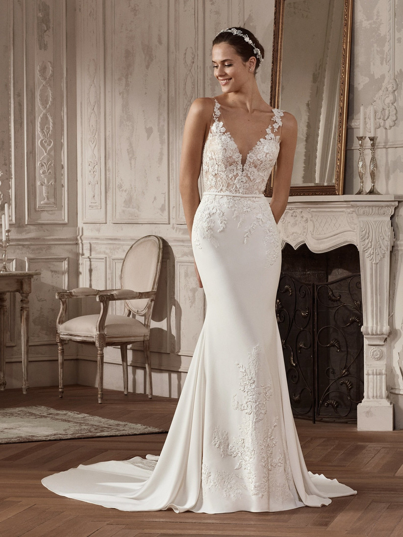 Tendencias 2019 En Vestidos De Novia De Corte Sirena Te Dejaran Sin Aliento