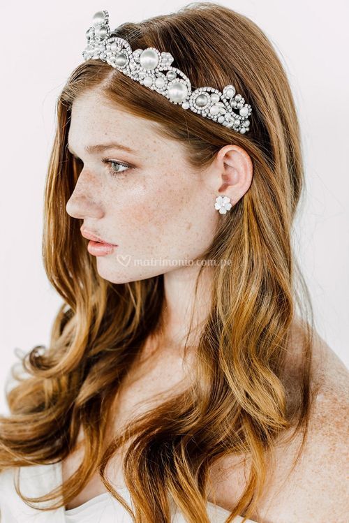 ADELAIDE CROWN, Maria Elena Headpieces