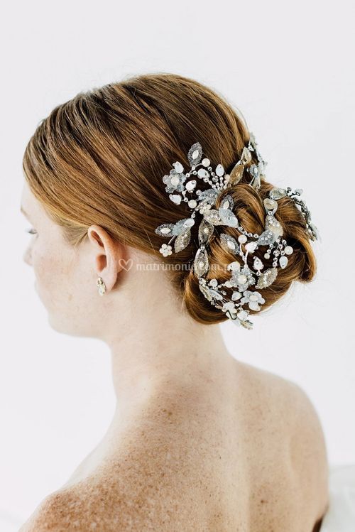 TAYLOR MOVABLE HEADPIECE, Maria Elena Headpieces