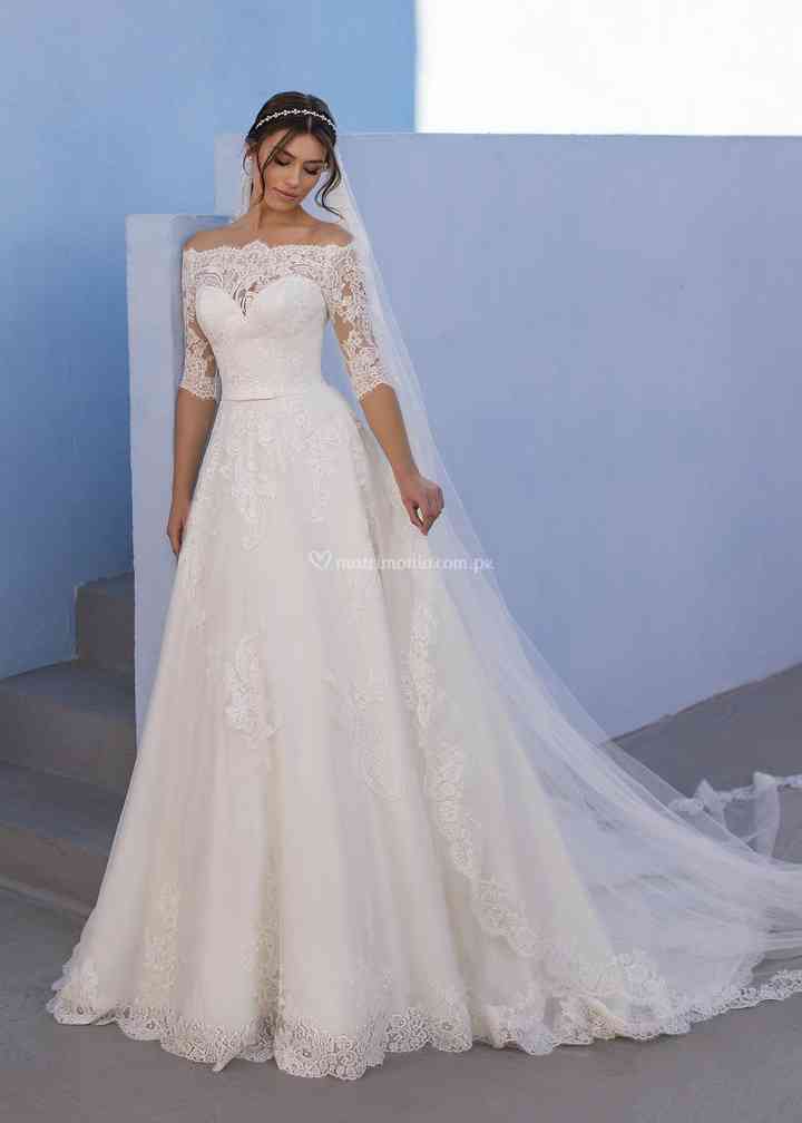 Vestidos de novia white one sale