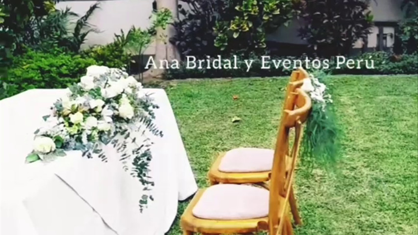 Camino al altar - Ana Bridal y Eventos Perú 