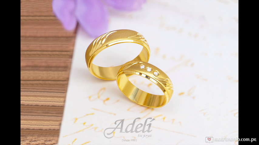 Aros de Matrimonio Oro de 18K