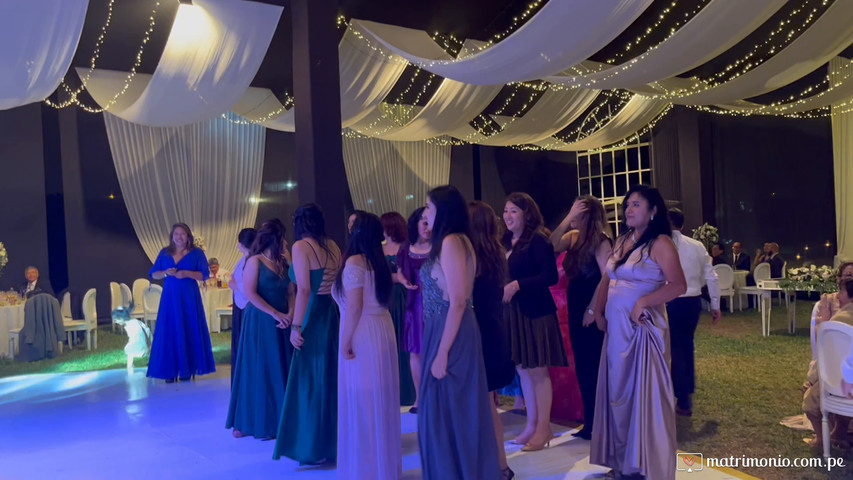 Lanzamiento de bouquet