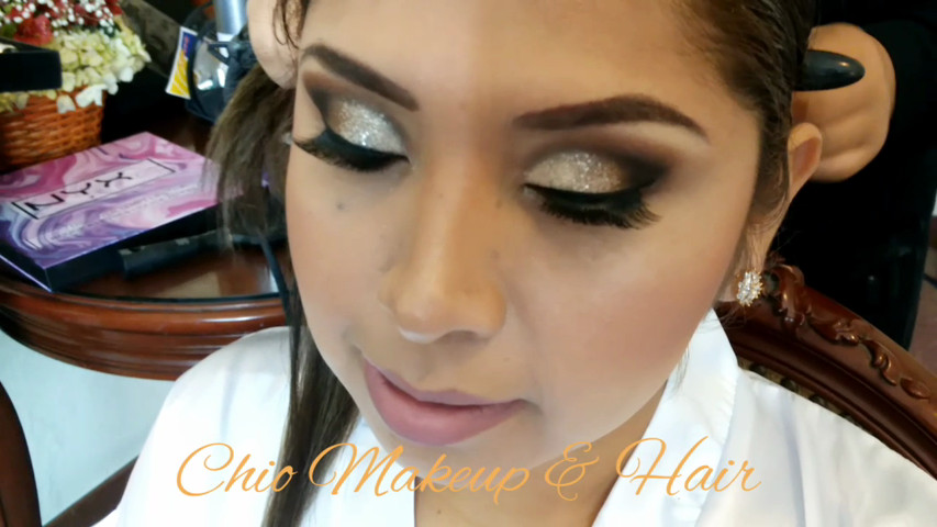 Peinado y maquillaje novia