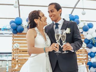 El matrimonio de Luzardo y Jeanette