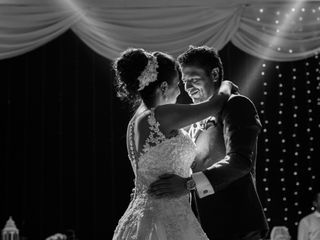 El matrimonio de Diego y Cynthia