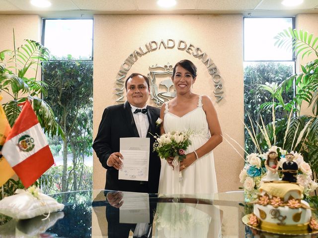 El matrimonio de David y Lizeth en San Borja, Lima 24