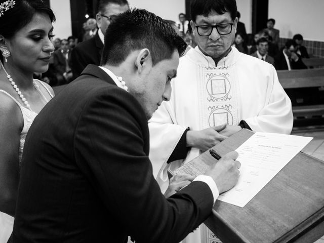 El matrimonio de Arnold y Fiorella en Lurigancho-Chosica, Lima 14