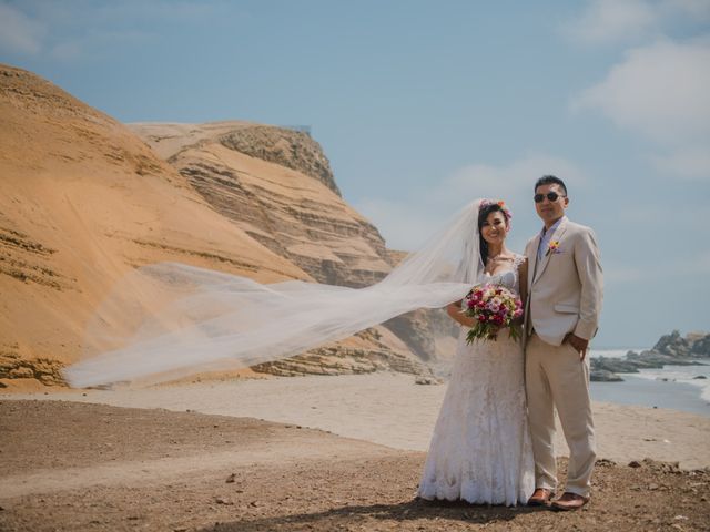 El matrimonio de Lautaro y Denisse en Asia, Lima 12