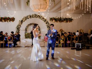 El matrimonio de Evelyn y Antony