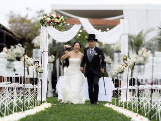 El matrimonio de Claudia y José