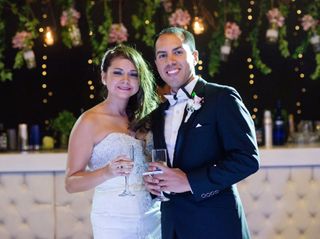 El matrimonio de Nathaly y Mario