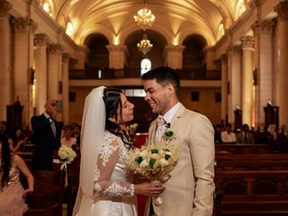 El matrimonio de Alexandra y Luis