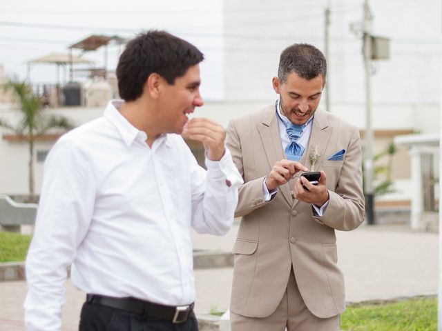 El matrimonio de Luis Miguel y Roxana en Punta Hermosa, Lima 1