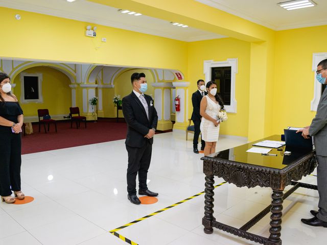 El matrimonio de Danitza y Erick en San Martín de Porres, Lima 2
