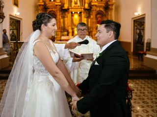 El matrimonio de Rayssa y Miguel