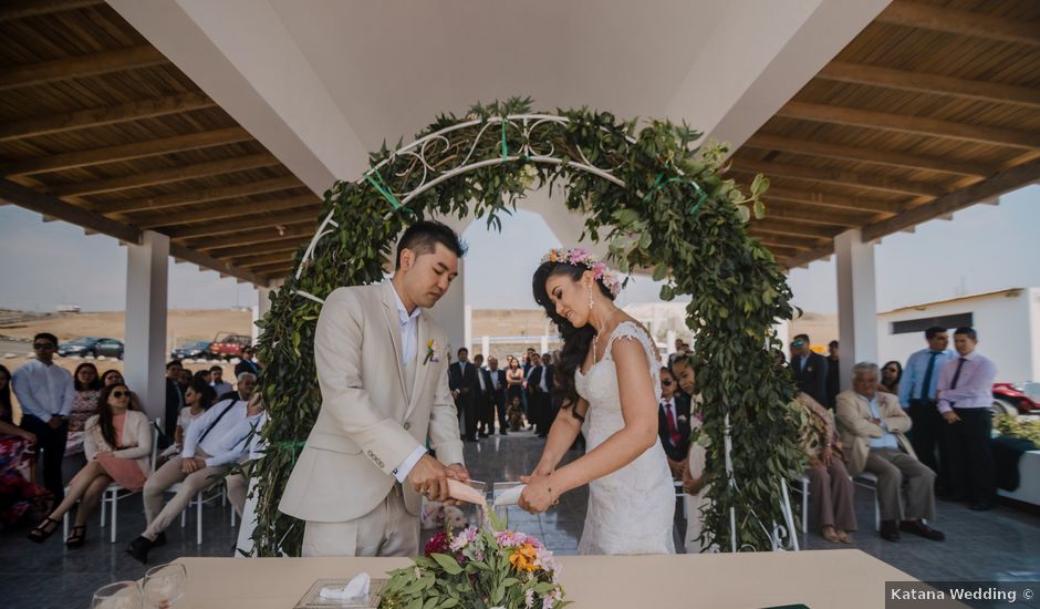 El matrimonio de Lautaro y Denisse en Asia, Lima