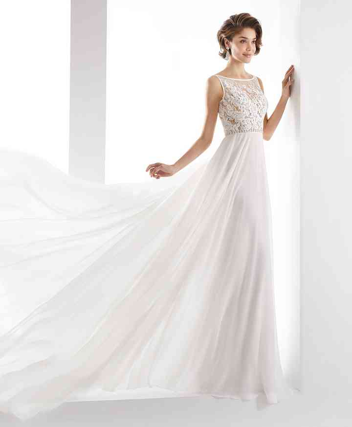 Vestidos De Novia En Corte A 50 Disenos Romanticos