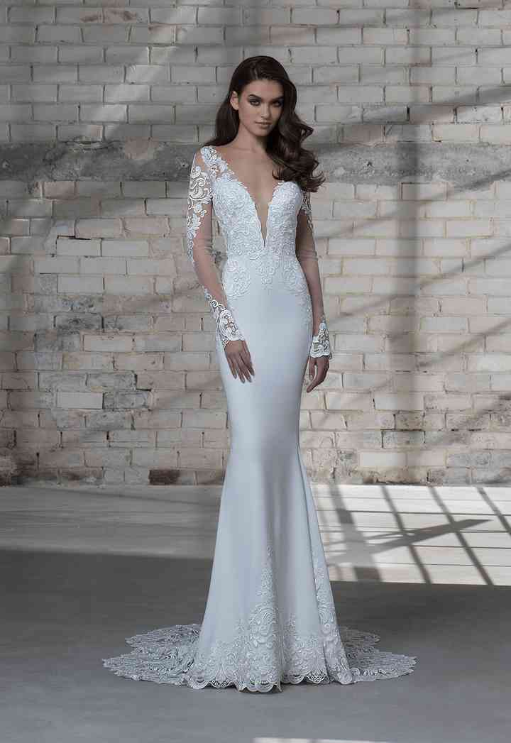 40 Vestidos De Novia Para Verte Delgada Descubre El Que Mas Te