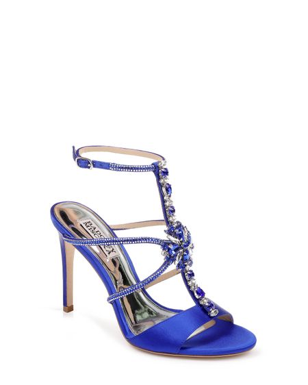 tacones azules para boda