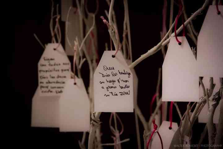 Arbol De Los Deseos Para Que Conserven Las Buenas Intenciones De Sus Invitados